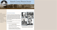 Desktop Screenshot of alamedacountyhistory.org